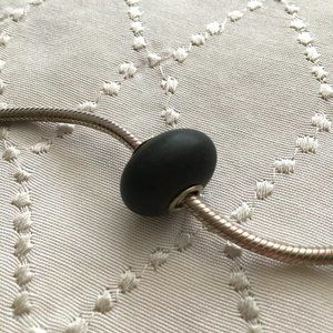 Artisan Lake Superior Beach Stone Charm Silver 925 Baltic Sea Aesthetic Fits Pan